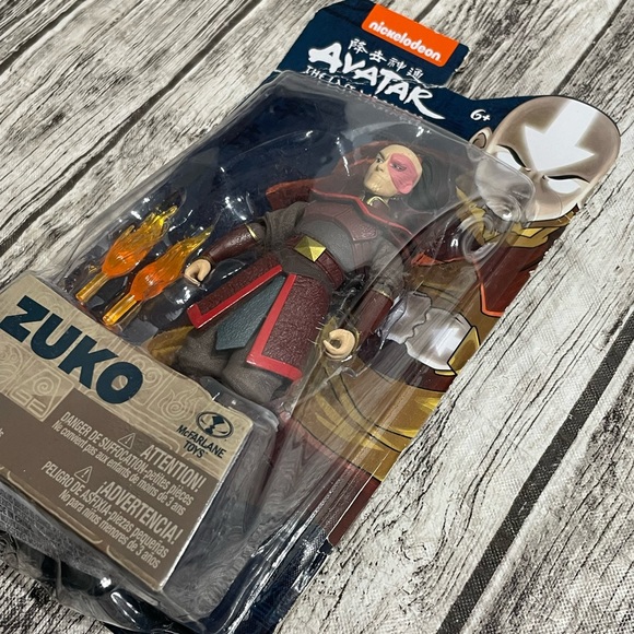 NIB Zuko Avatar the Last Airbender 5" Action Figure McFarlane Toys 2021 - Picture 2 of 5